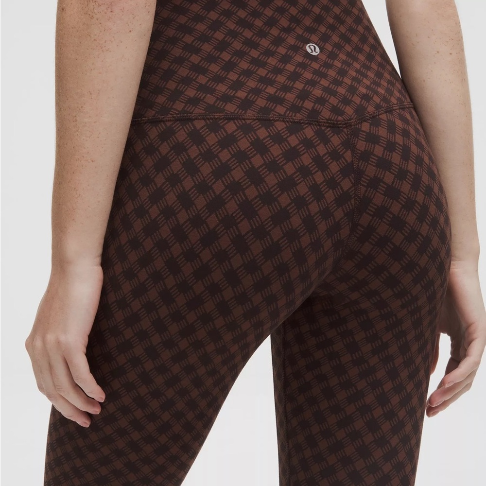 Lululemon Square Heart Jacquard Java Sequoia Size… - image 1